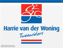 Tablet Screenshot of harrievanderwoning.nl
